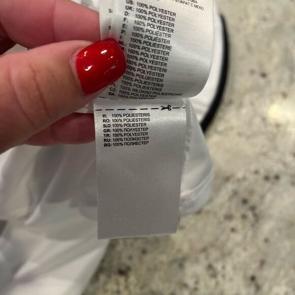 Adidas Mens White Mesh Insert Soccer Shirt sz XL EUC - Picture 6 of 7